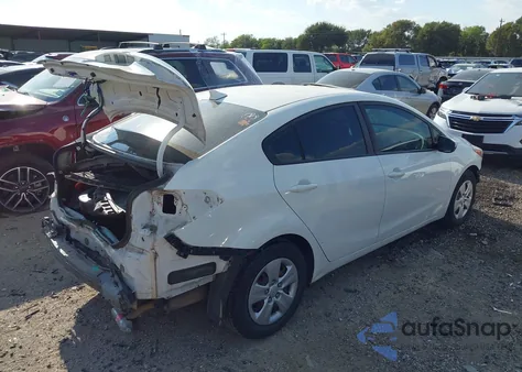 2017 Kia Forte Lx from USA, damaged, VIN 3KPFK4A74HE080512